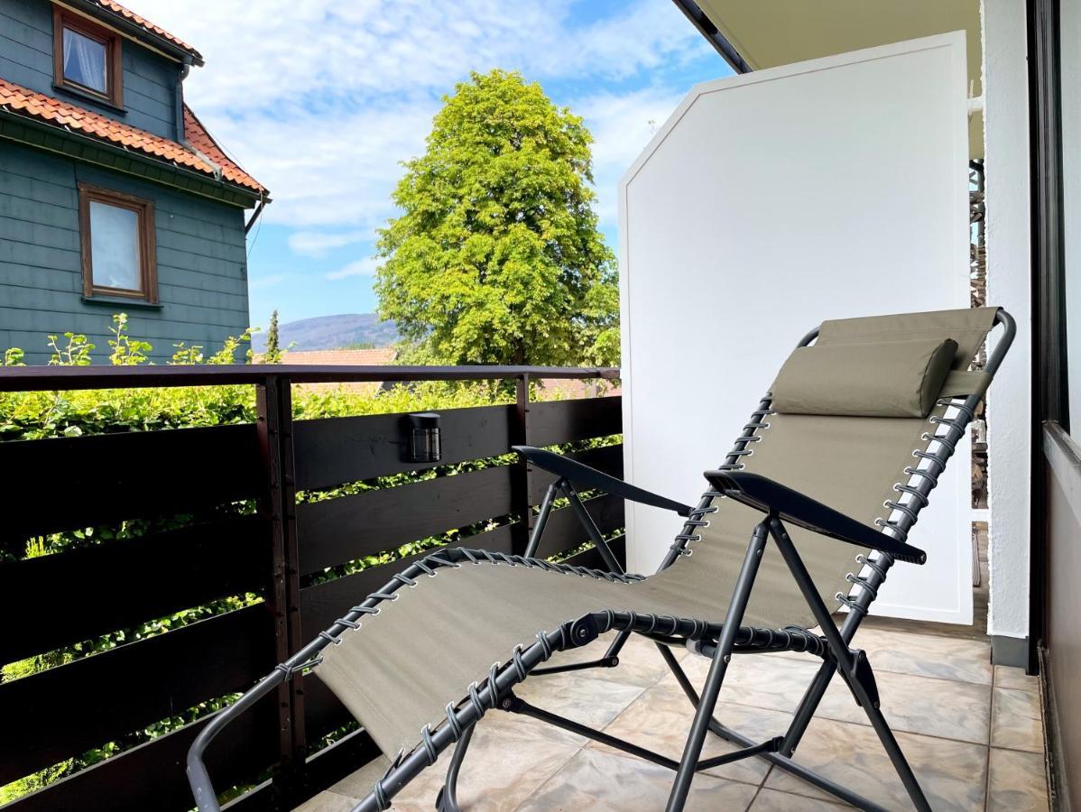 Stanma Luchspartment Ruhig Und Zentral Mit Grossem Balkon Und Kostenlosem Parkplatz Braunlage Exterior photo