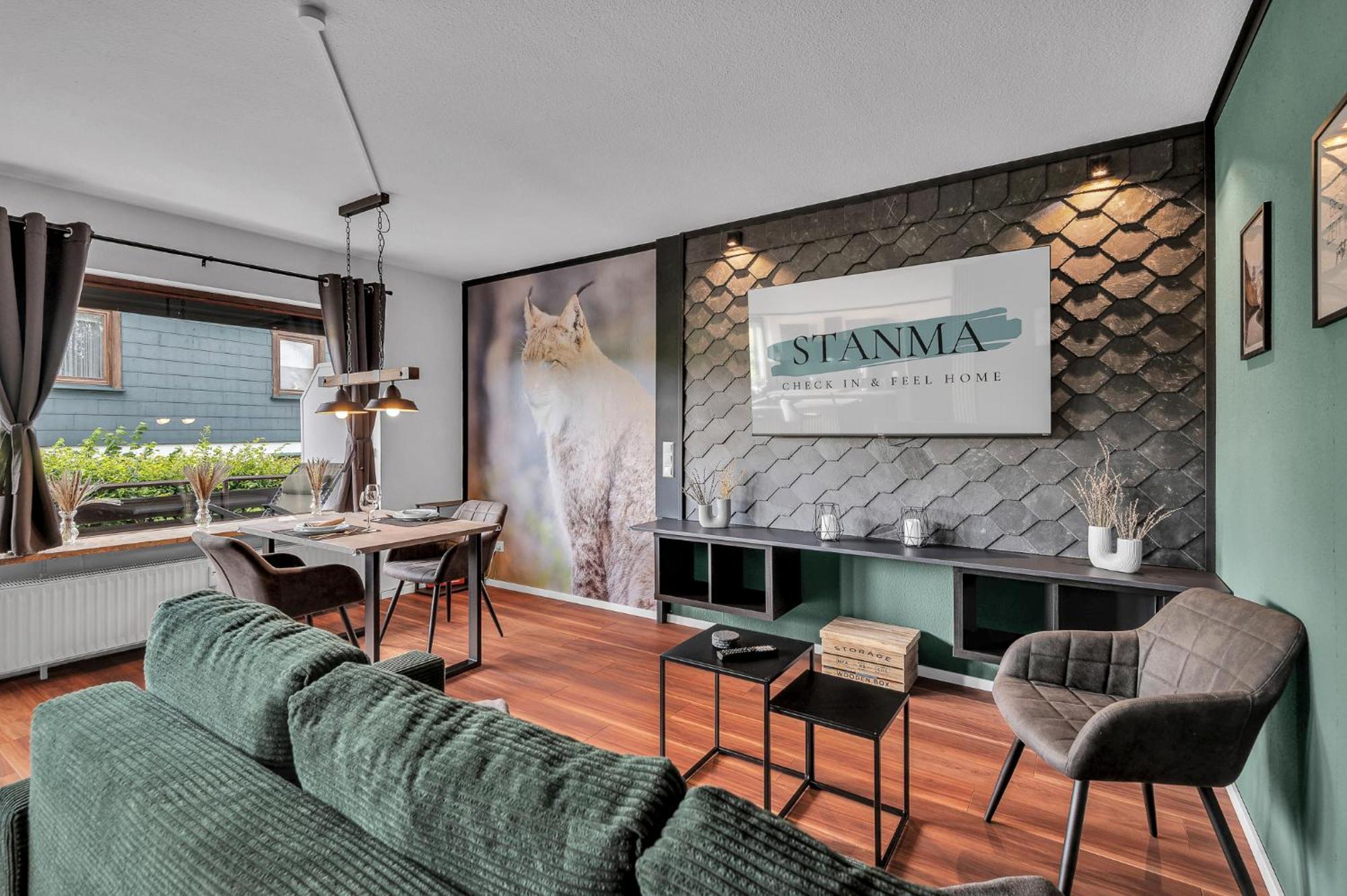 Stanma Luchspartment Ruhig Und Zentral Mit Grossem Balkon Und Kostenlosem Parkplatz Braunlage Exterior photo