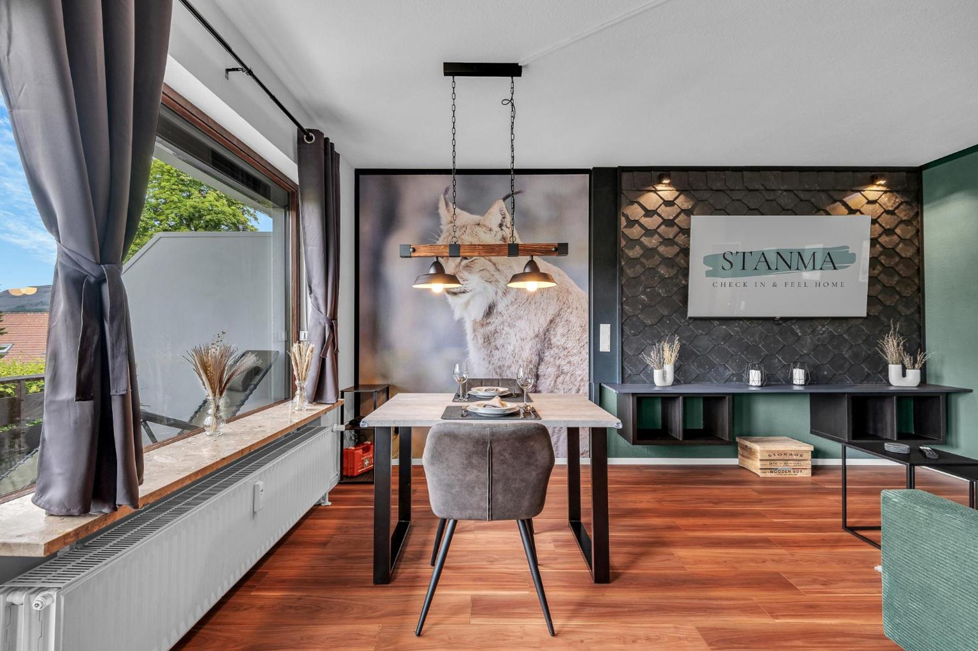 Stanma Luchspartment Ruhig Und Zentral Mit Grossem Balkon Und Kostenlosem Parkplatz Braunlage Exterior photo